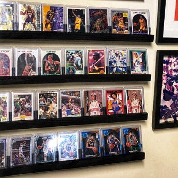 24" Card Display Shelf, Graded Cards, Card Shelf, Sports Cards, The Hobby