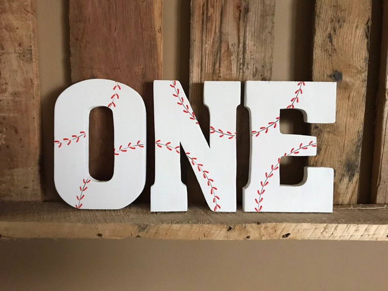 Baseball Name Baseball Letters Personalized Baseball Name Etsy