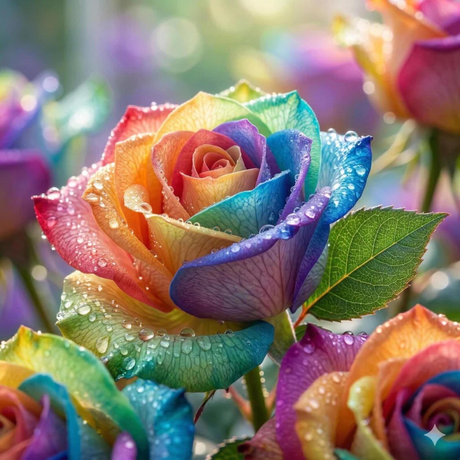 200 Rare Rainbow Rose Seeds – Climbing Perennial Garden Flower - Etsy