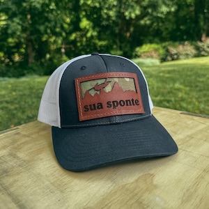 Sua Sponte ハット - カスタム レザー パッチ
