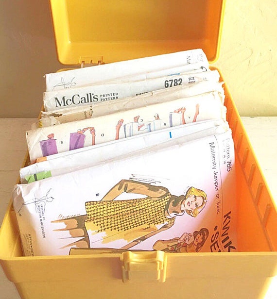 Sewing Pattern Storage Drawers