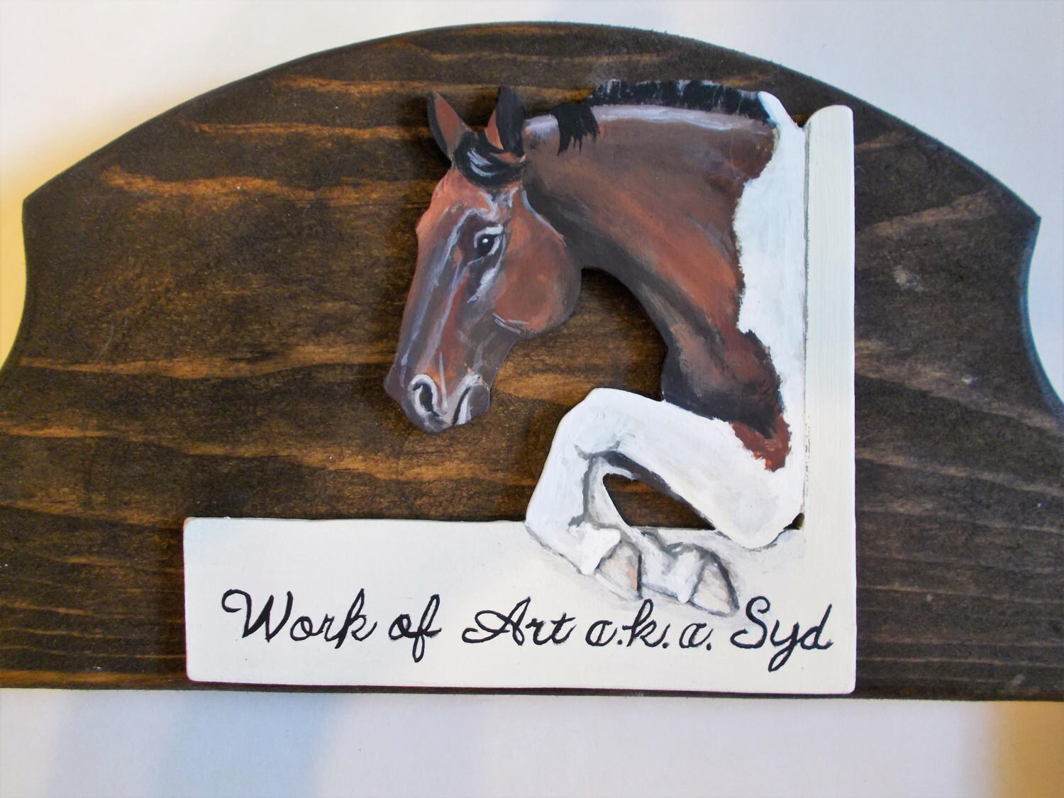 Award Ribbon Rack Jumping Horse Show Ribbon Holder Rack For Etsy