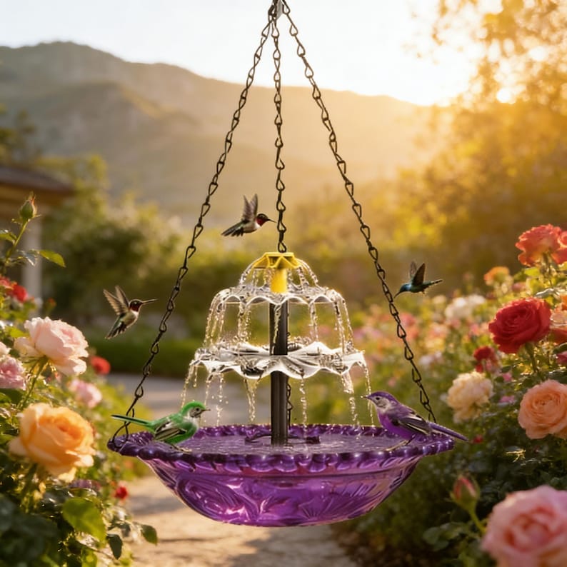 Purple garden and outdoor - 