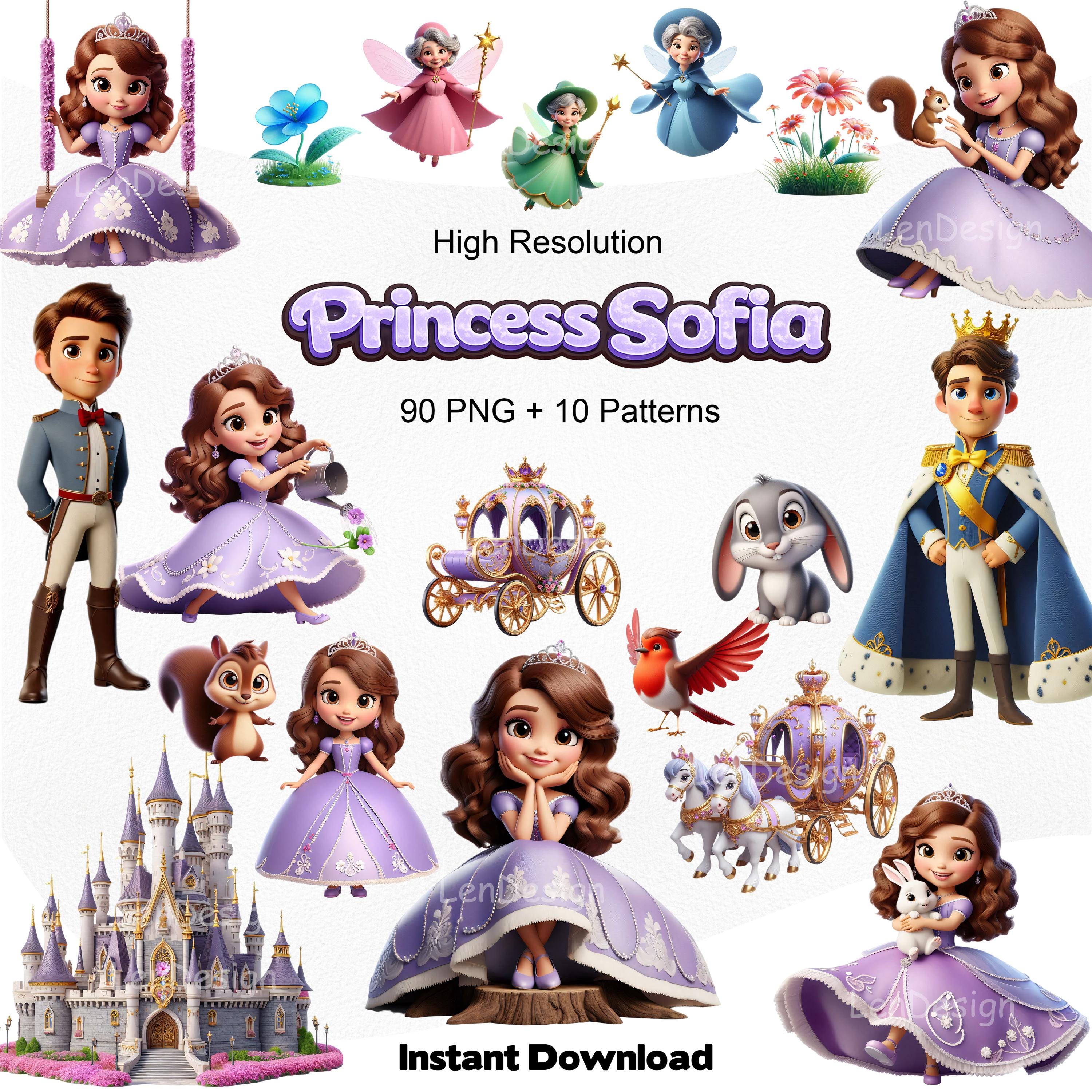 Sofia the First Digital File - Etsy
