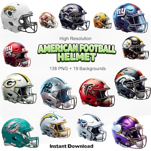Printable Football Helmets - Etsy