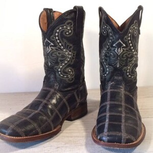 ferrini patchwork boots