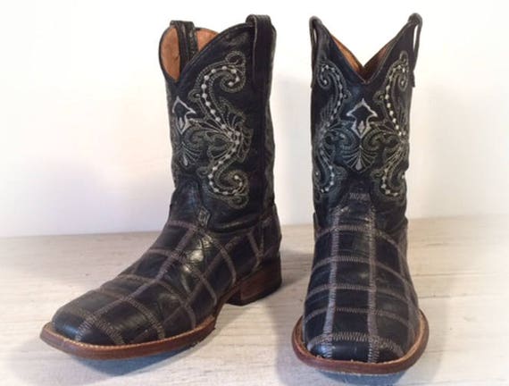 women's patchwork cowboy boots
