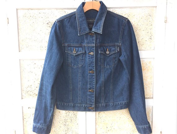 abercrombie & fitch women's denim jacket