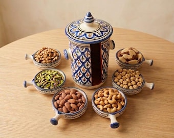 Set di ciotole in ceramica marocchina fatte a mano, decorazioni uniche per la cucina, regali per l'inaugurazione della casa, decorazioni per la casa, set da matcha, piatto da portata, ceramica fatta a mano