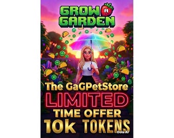 10.000 tokens de troca para Cultivar um Jardim (GAG) a um preço acessível. ENTREGA RÁPIDA. Enquanto durarem os estoques.