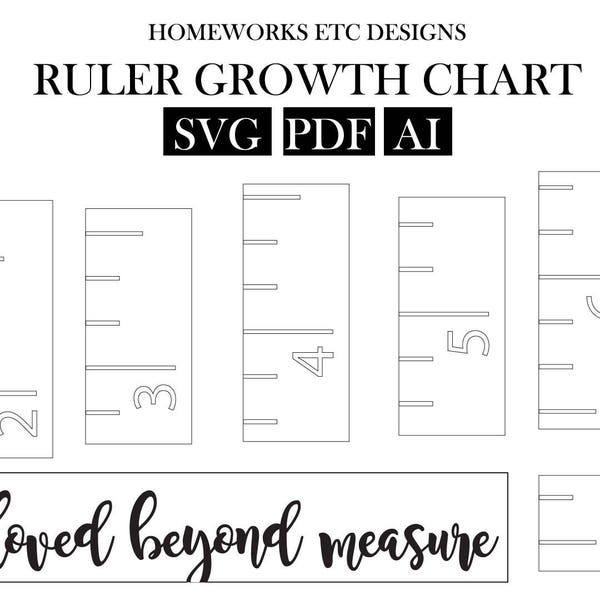Paper Growth Chart Etsy