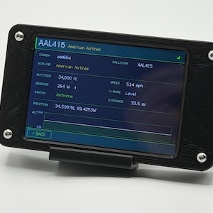 Live Flight Tracker Display – Wifi Aircraft Radar Desk Gadget, Real ...