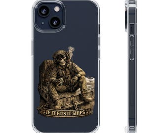 Air force Load Master | Illustration Clear Impact-Resistant Cases | If It Fits It Ships