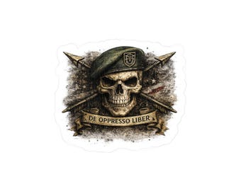 Special Forces Veteran Sticker Kiss-Cut Vinyl Decals