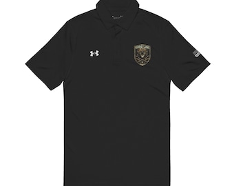 Camo Military Crest Polo