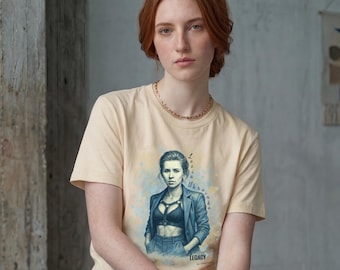 Lesia Ukrainka Shirt, Ukrainian Poet Portrait Tee, Gift for Ukrainian, Women in History Graphic Tee, Ukrainian Culture Gift