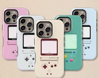 Nostalgic Game Console Phone Case: 90s Gaming Cover for iPhone 17 16 15 14 13 12 11 + MagSafe, Samsung Galaxy S26 S25 S24 S23 Ultra