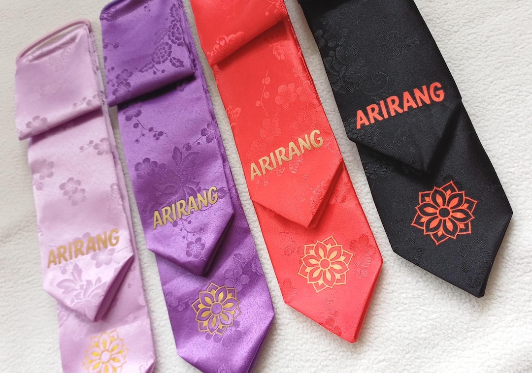Arirang Daenggi – Korean Hair Ribbon, Hanbok Fabric Accessory, Floral ...
