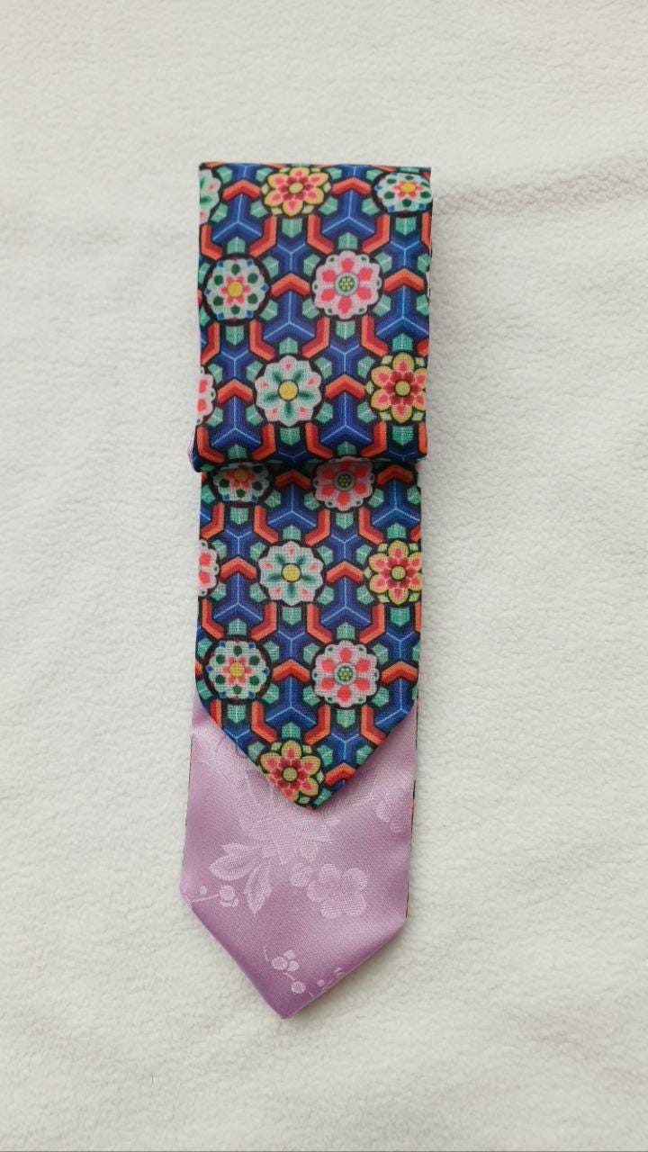 Handmade Daenggi Korean Hair Ribbon – Dancheong Pattern Hanbok Fabric ...