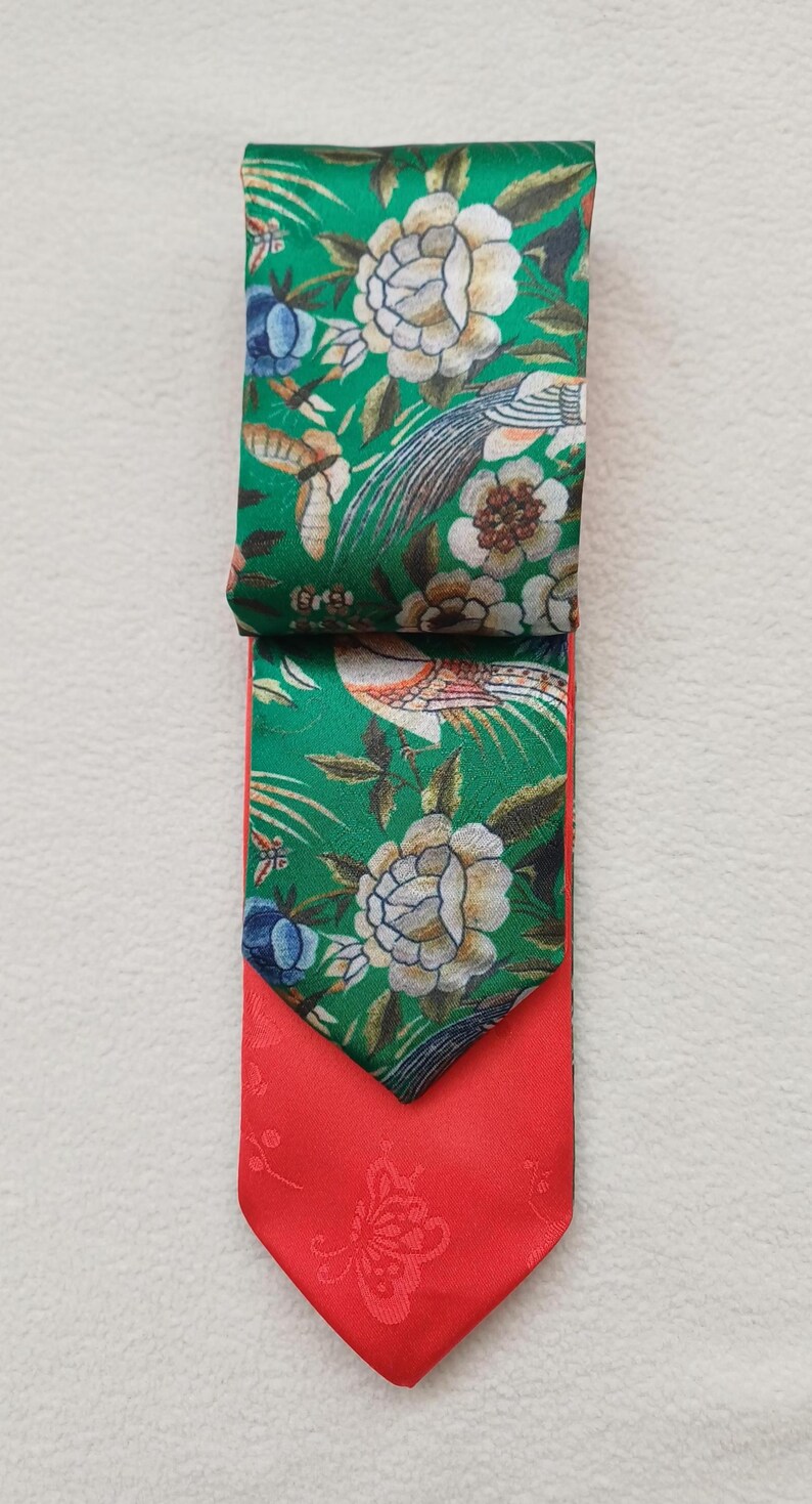Daenggi Korean Hair Ribbon – Blossom Bird Hanbok Fabric Accessory - Etsy