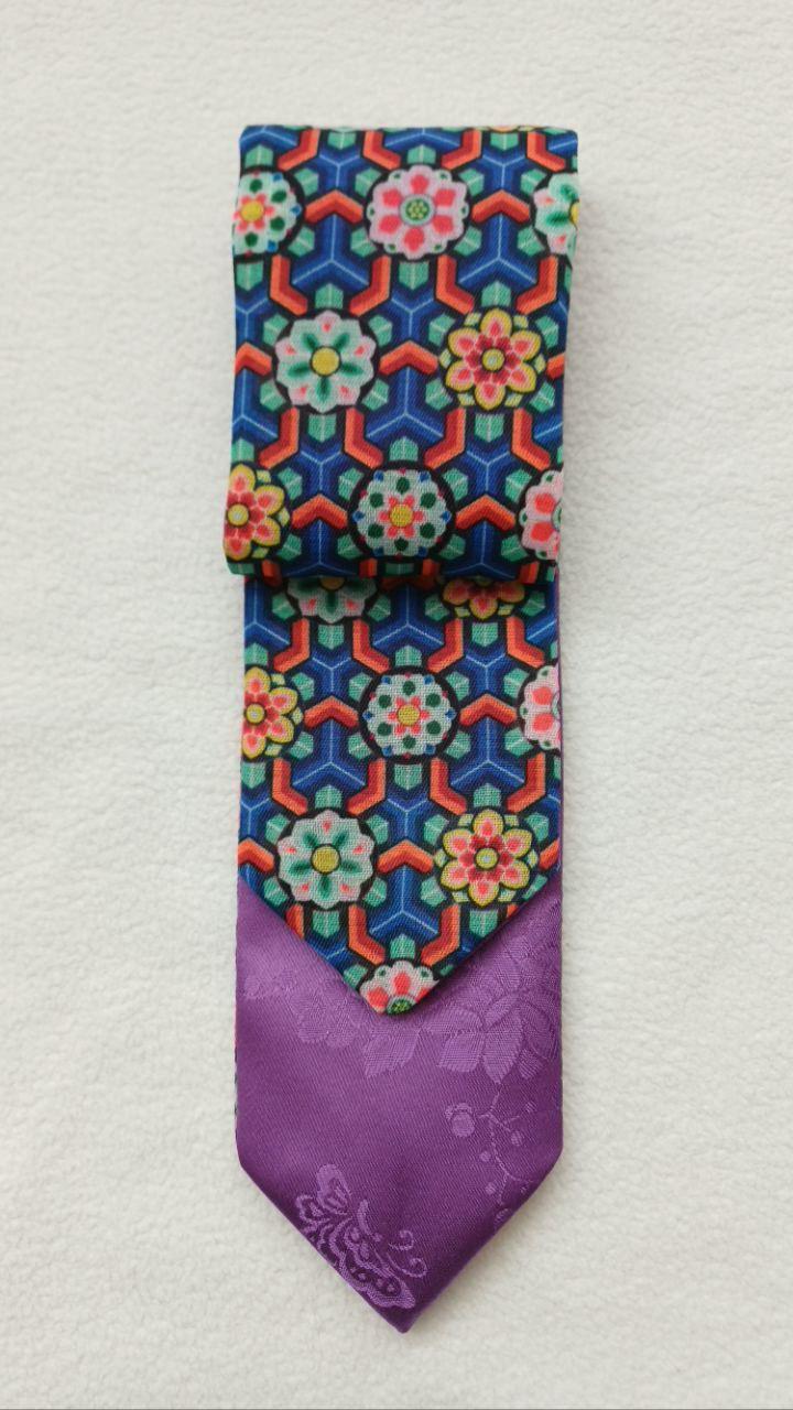 Handmade Daenggi Korean Hair Ribbon – Dancheong Pattern Hanbok Fabric ...