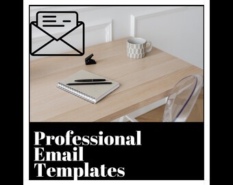 Professional Email Templates for Work | Business Email Responses | Follow Up Email Examples | Workplace Communication Templates