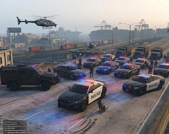 FiveM BMW G20 LEO Custom Polizei Auto | Lore-freundlicher, optimierter RP-IP-Reverlein (Digitales Produkt)