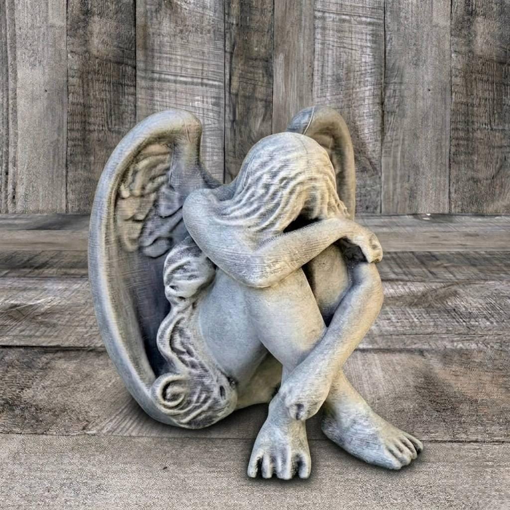 Weeping Angel Figurine - Etsy