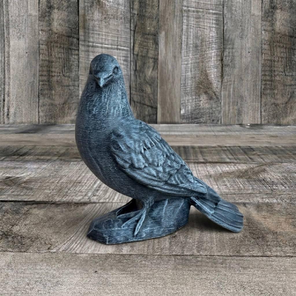 White Pigeon Statue - Etsy