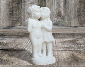 Vintage Sarah Kay Figurine | First Kiss Limited Edition | Hand
