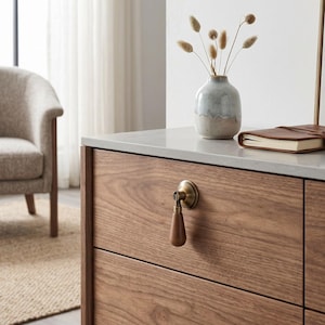 Maniglie per mobili e cassetti in ottone stile vintage francese – Collezione Classica Elegante