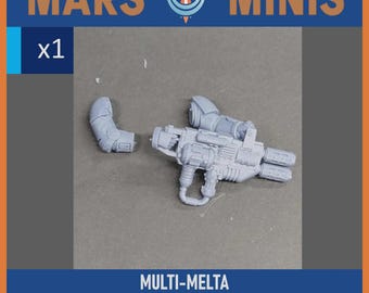 MULTI-MELTA - Bits - (STL File) - sized for Primary Marines - 28mm