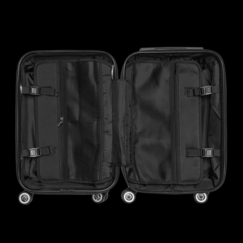 Parallel Signal Suitcase | Ghost in the Machine Hard-Shell Travel Case, Digital Twin Design