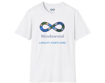 Mindmental Logo Tee | Capacity Starts Here | Neurodiversity Awareness Tee