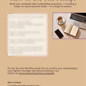 Bundel met AI-bedrijfsprompts: SOP-builder, delegatiedecoder, onboarding-architect (digitale download) afbeelding 11