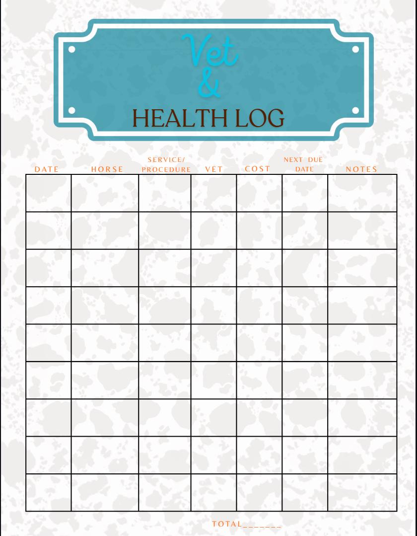 Printable Checklist Rodeo Printable Rodeo Planner and Expense Tracker - Etsy