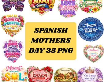 スペイン語の母の日 PNG Feliz Dia De Las Madres、ママライフフレーズ (SVG、PNG)
