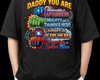 Superheld Papa PNG Bundle, Vatertag, Papa Leben Shirt Design (Digitaler Download)