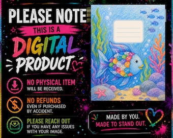 Funda personalizada para cuaderno, pegatina de vinilo mate (autoadhesiva), ideal para la vuelta al cole, material escolar personalizado y libros infantiles.