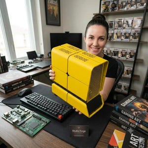 Case per PC stampati in 3D: case tower Mini ITX e Micro ATX - Makeyo Design