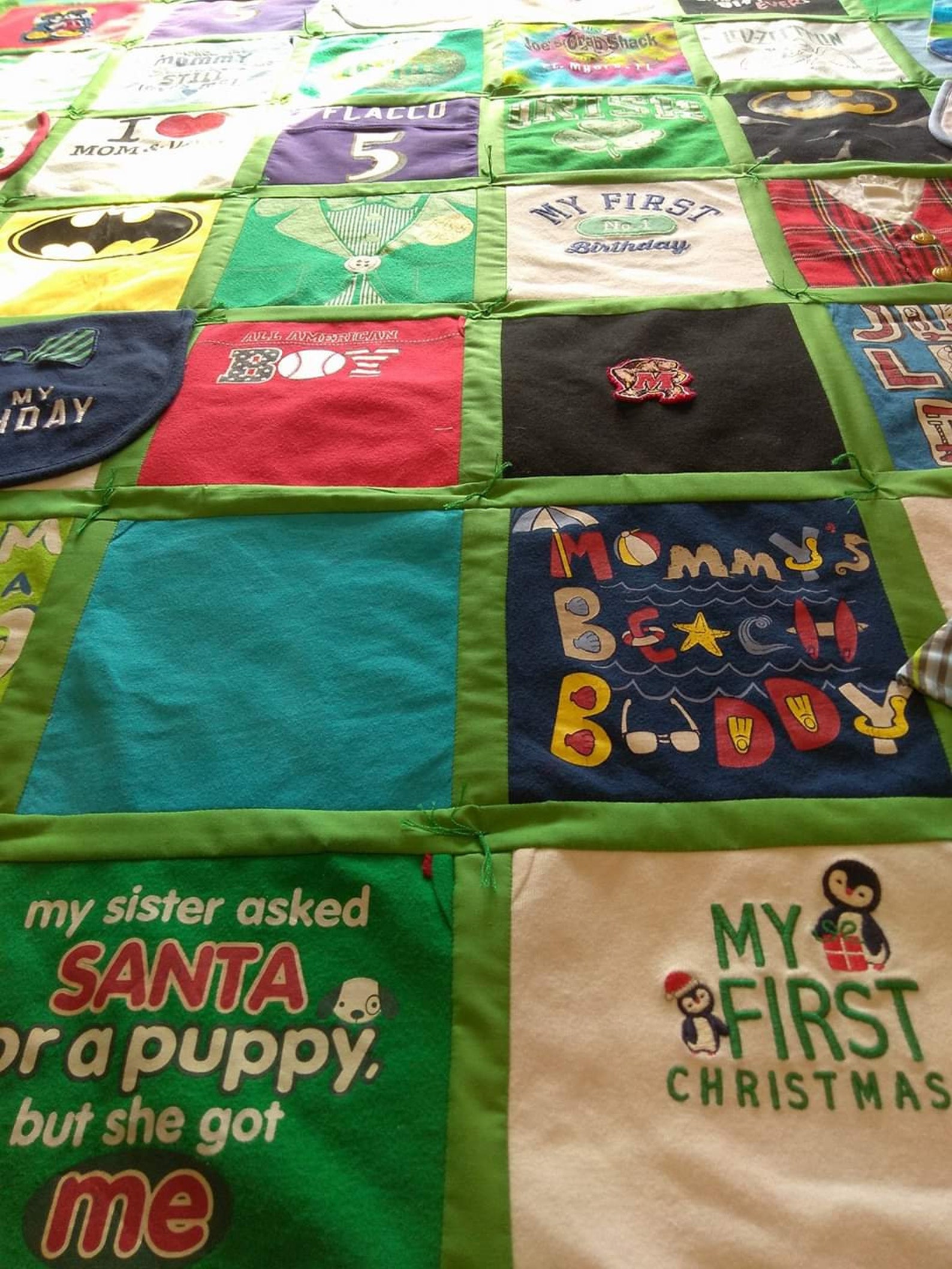 Memory Quilt From Baby Clothes - Etsy