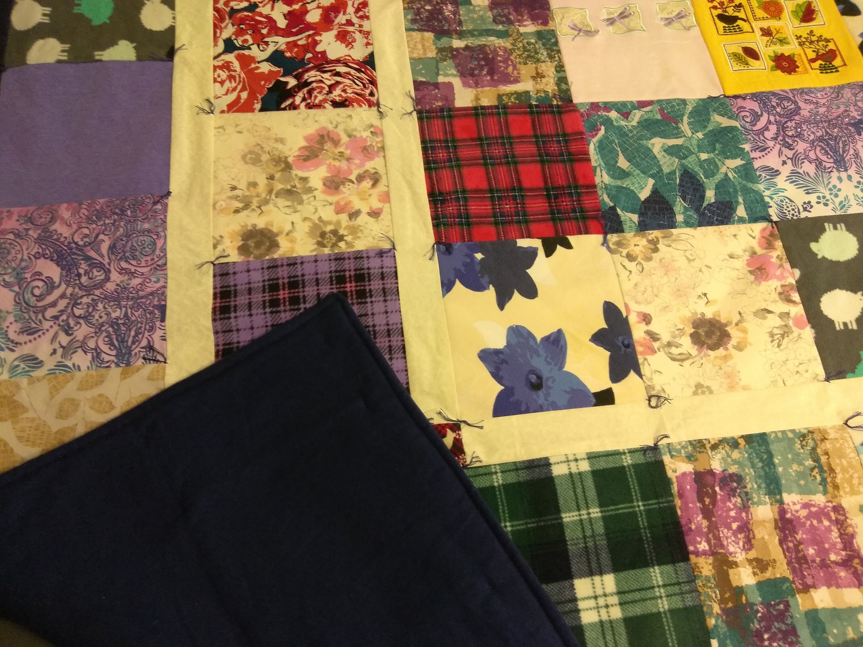 Memory Quilt From Loved Ones' Clothing Etsy