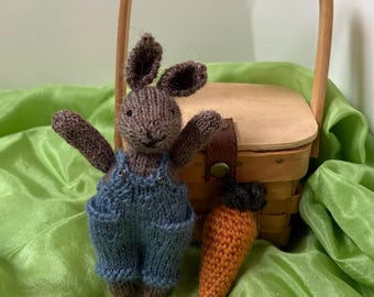 Hand Knit Gift Basket