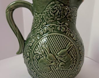 Bordallo Pinheiro Rabbit Pitcher