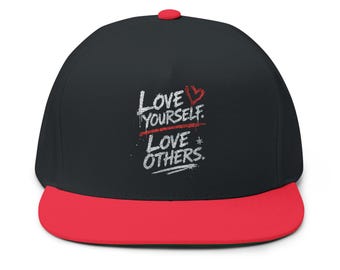 Flat Bill Cap (Embroidery)