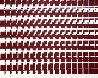 E.O. Sérigraphie sur papier Arches Signée et numérotée 08/72 de Gérard Delafosse