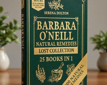 Boek natuurlijke remedies Barbara O'Neill | Gids voor kruidengeneeskunde | 800+ remedies | Holistisch genezingshandboek