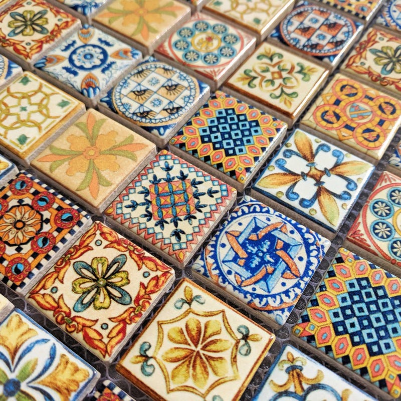 Moroccan Tiles 100 Mm - Etsy UK
