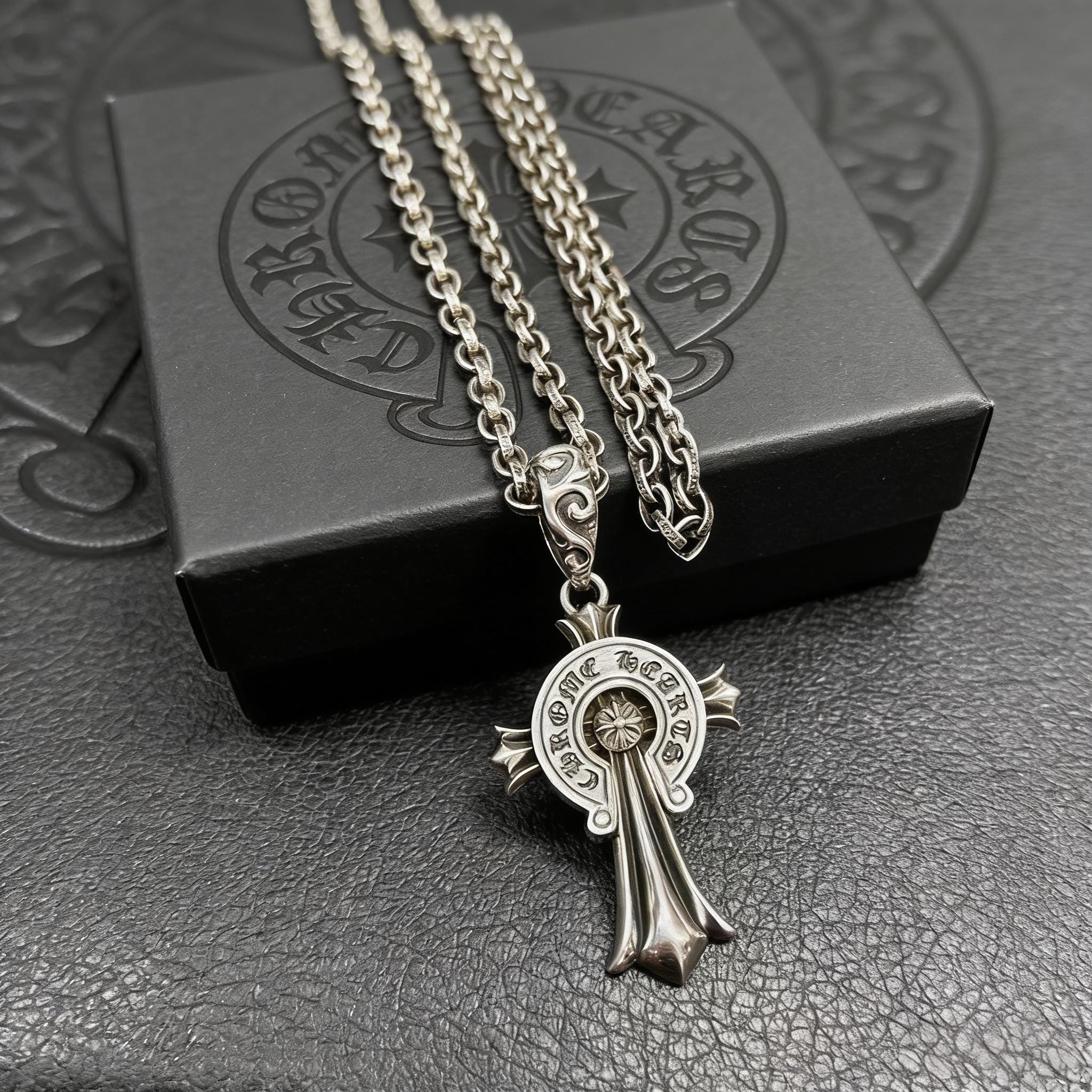 Chrome Hearts Cross Ball Necklace - Etsy Canada