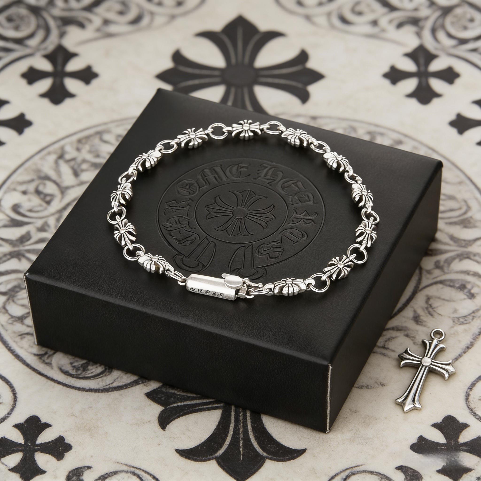 Replica chrome hearts bracelet - Etsy 日本